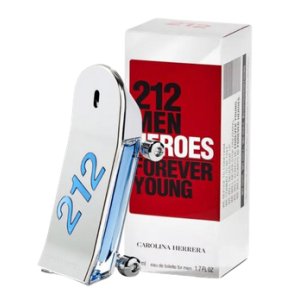 212 herOes de carolina herrera - 100 ml con caja